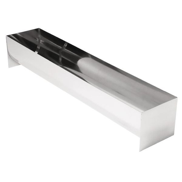 Vogue u-förmige Edelstahl-Terrinenform 500mm, E581, 5050984022395
