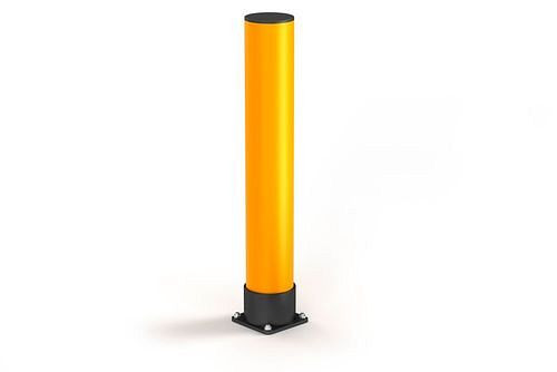 Ampere Rammschutz-Poller aus Kunststoff, Höhe 900 mm, gelb, 304902