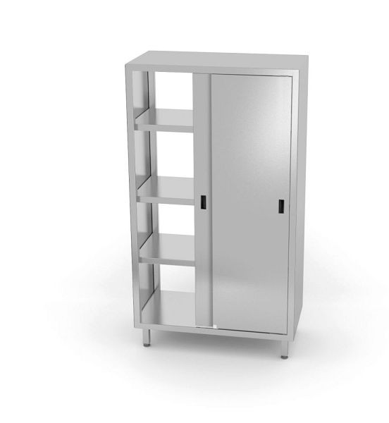 Hendi Durchreicheschrank mit Schiebetüren, Griffe, 812402