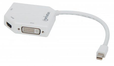 MANHATTAN 3-in-1 4K Mini-DisplayPort-Adapter, 207362