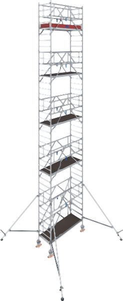 Krause Stabilo Fahrgerüst S1000 Feldlänge: 2,00m, Arbeitshöhe: 11,3m, 776082