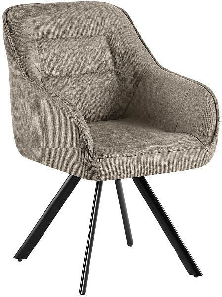 CLP Stuhl Pettuli Stoff, taupe, 326506, 4255716361709