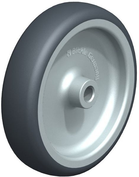 Blickle TPA 100/8G Rad aus Thermoplastisches Gummi-Elastomer, Grau, 229401