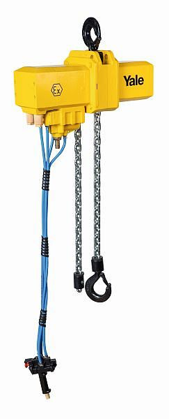YALE Druckluftkettenzug mit Traghaken CPA ATEX 20-8 2t/1 NH Basic, N08505001
