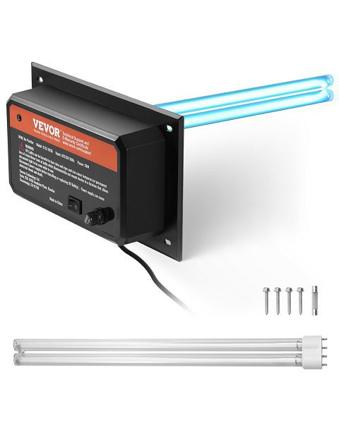 VEVOR HVAC-Luftreiniger, 36W 254mm UV-Luftreiniger im Kanal für Klimaanlagen, UVCGKGDJHQ13IF30WV2