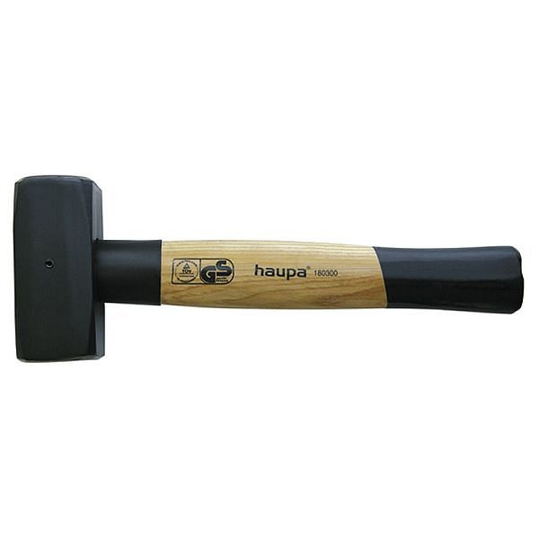 Haupa Fäustel DIN 6475 Holzstiel 1000 g, 180300, 4011923015176