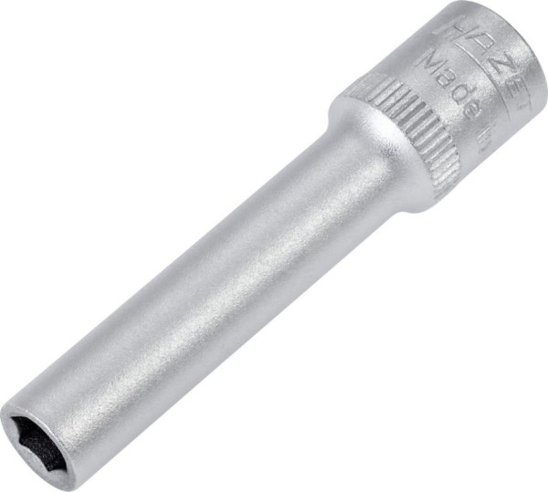 Hazet Steckschlüsseleinsatz, Sechskant, Vierkant hohl 6,3 mm (1/4 Zoll), 5 mm, Lange Ausführung Mit Rändelung, 850LG-5