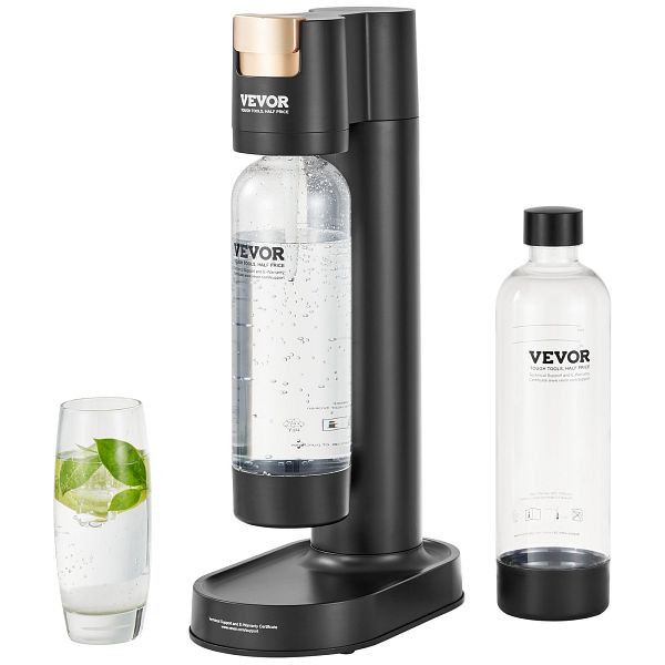 VEVOR Wassersprudler Sprudelwassergerät zum Sprudeln zu Hause, (NICHT im Lieferumfang enthalten), SDSJBHQP1L2WMKMKZV0