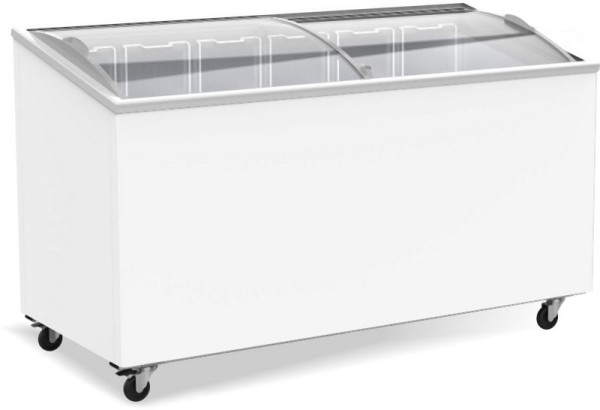A&S Polarny Tiefkühltruhe mit Glasschiebedeckeln, 461 Liter, 6 Körbe, TTG-461BC