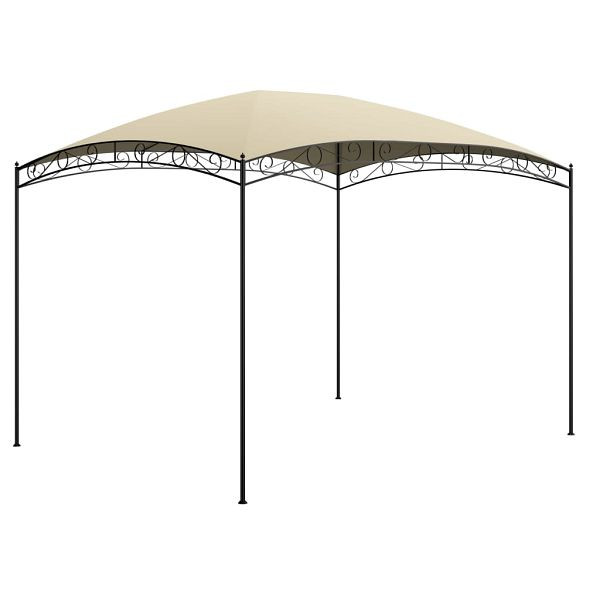 vidaXL Pavillon 3x4x2,65 m Creme 180 g/m², Stahl, 313909