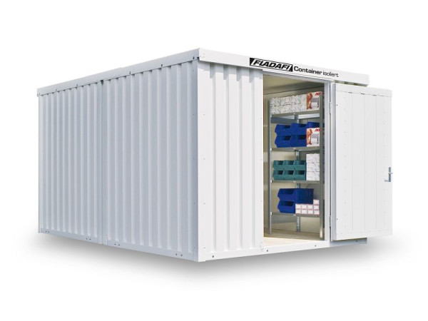 FLADAFI Materialcontainer-Kombination, Modell IC 1340, isoliert, 3.050 x 4.340 x 2.500 mm, F2222310101