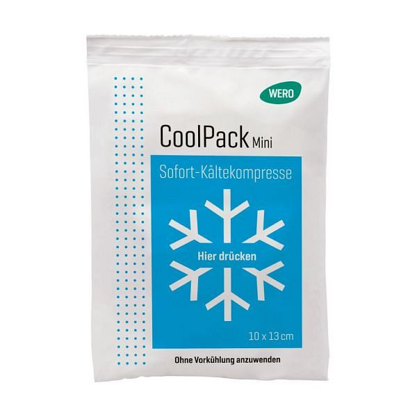 WERO CoolPack Mini Sofort-Kältekompresse, 10 x 13 cm, VE: 48 Stück, 51006