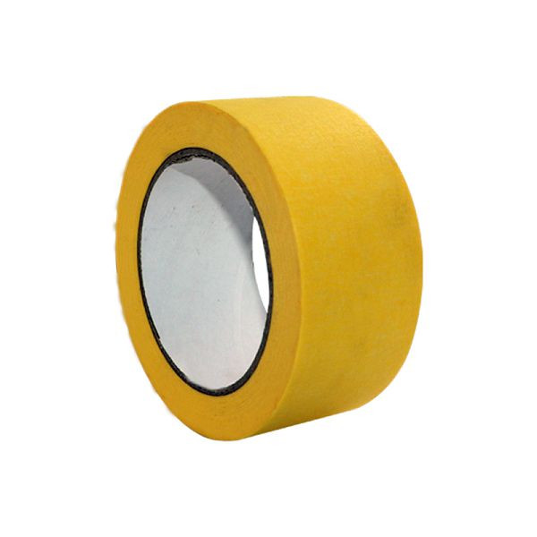VaGo-Tools 1 Rolle Schutzband 33m Klebeband PVC Putzband Abklebeband gerillt gelb, VE: 33m, 330-48-33x1_zv