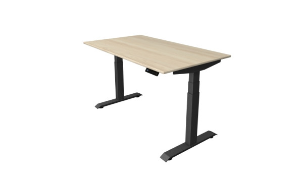 Kerkmann Sitz-/Stehtisch Move 4, B 1400 x T 800 mm, elektrisch höhenverstellbar von 640-1290 mm, Ahorn, (Montage), 10081050-1