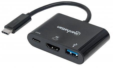 MANHATTAN USB 3.1 Typ C HDMI Docking-Konverter, 152037