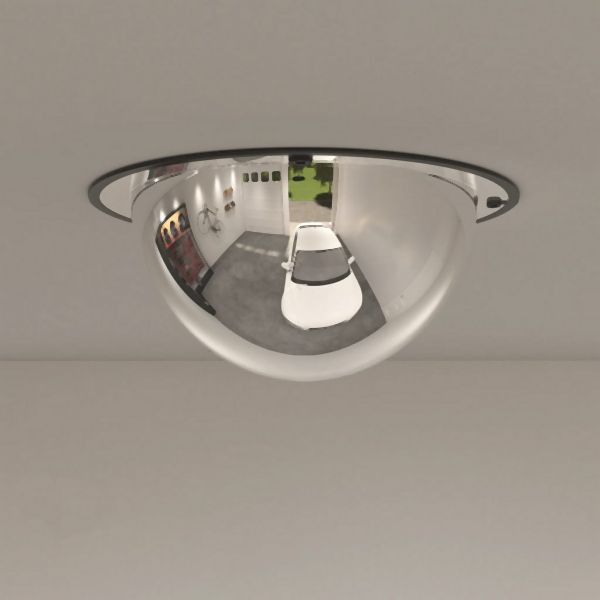 vidaXL Verkehrsspiegel Vollkuppel Ø30 cm Abmessung Acryl, 153091