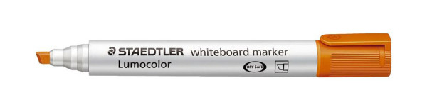 STAEDTLER Lumocolor® 351 B whiteboard marker - Keilspitze, orange, 351 B-4