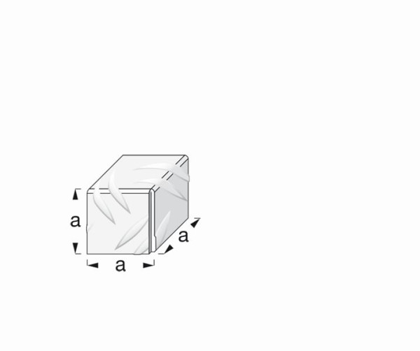 Vormann Alu Riffelblech-Kofferecken 29,5, VE: 4 Stück, 054429000AN