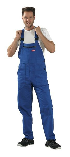 Planam BW 290 Latzhose, kornblumenblau, Größe 64, 0121064