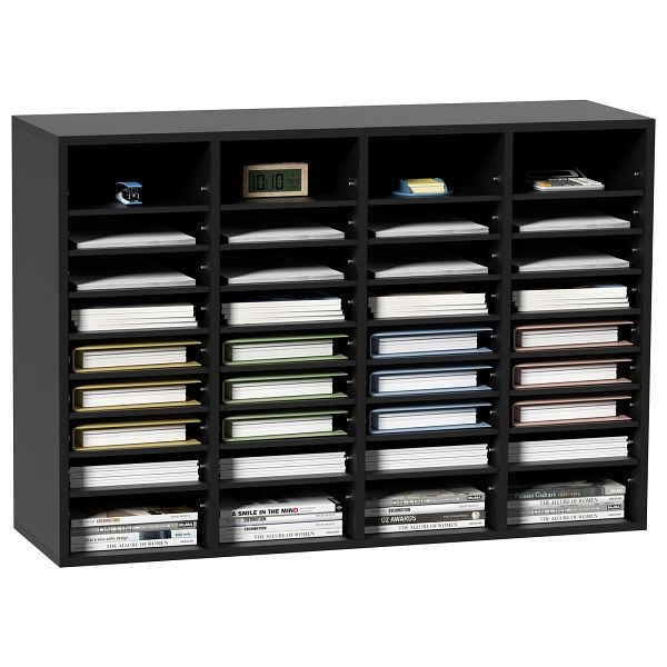 VEVOR 997 x 305 x 680 mm Briefablage Schreibtisch Organizer, 2,3–5,6 cm Einstellbar A4 Stapelbar Quer, Papierablage, MZWJZLFPJBH363KG5V0