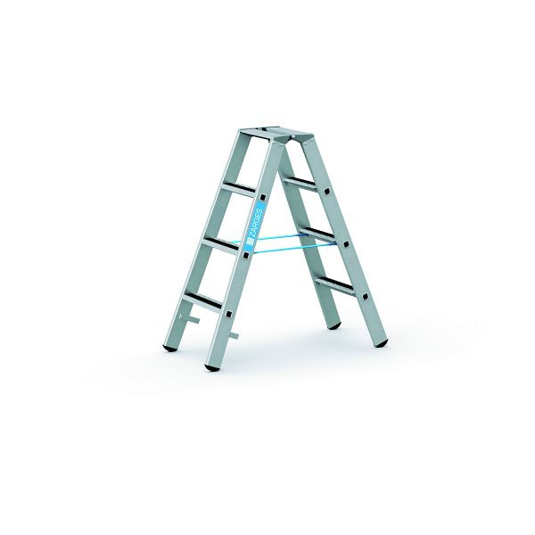 ZARGES R13step B - LM-Stufen-Stehleiter 2 x 4 Stufen, 41551
