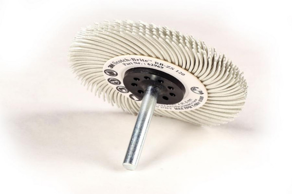 3M Scotch-Brite Bristle Disc BB-ZS mit Schaft, 76,2 mm, P120, Typ C, VE: 6 Stück, 7000078177