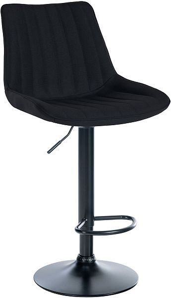 CLP Barhocker Toni Stoff schwarz, schwarz, 321533, 4251756484514