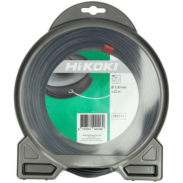 HiKOKI Trimmerfaden rund 3.3mm schwarz L=23m (226 gr), 781013