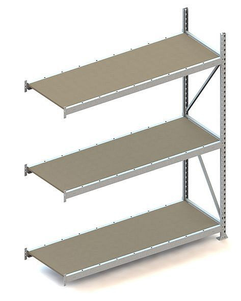 Meta MINI-RACK AR 2200x1800x650 mm, verzinkt, mit Spanplatten, Bodenanzahl: 3, 20051237