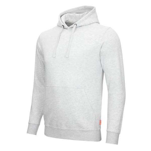 NITRAS MOTION TEX LIGHT, Kapuzenpullover, 70% Baumwolle / 30% Polyester, 300g/qm, Größe: XS, Farbe: hellgrau, VE: 15 Stück, 7025-1300-XS