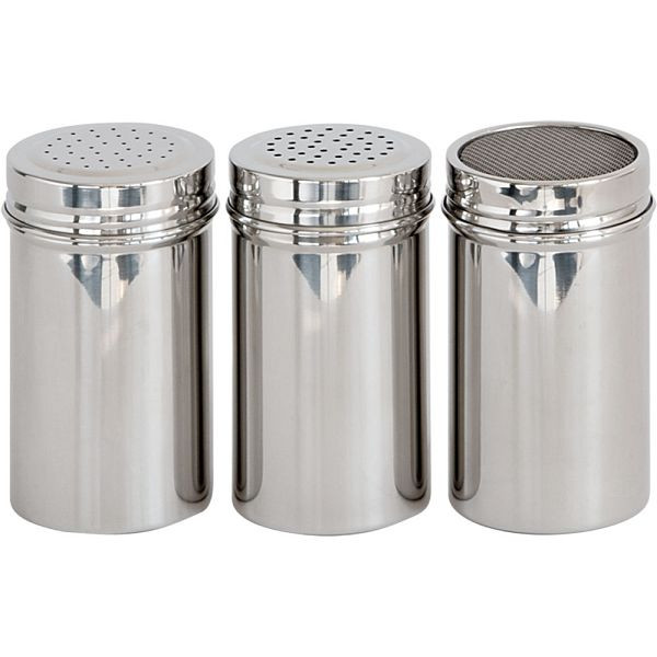 Stalgast Netzstreuer für Puderzucker, 0,4 Liter, Ø 70 mm, Höhe 130 mm, CB0305003
