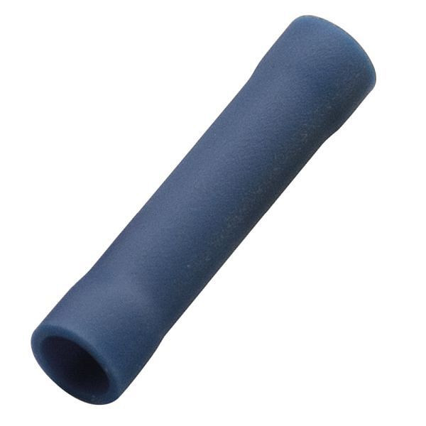 Haupa Stoßverbinder blau PVC-isoliert 1,5-2,5 mm², VE: 100 Stück, 260352