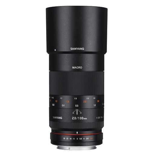 Samyang MF Fotoobjektiv 100mm F2,8 Makro Canon EF, 1021869