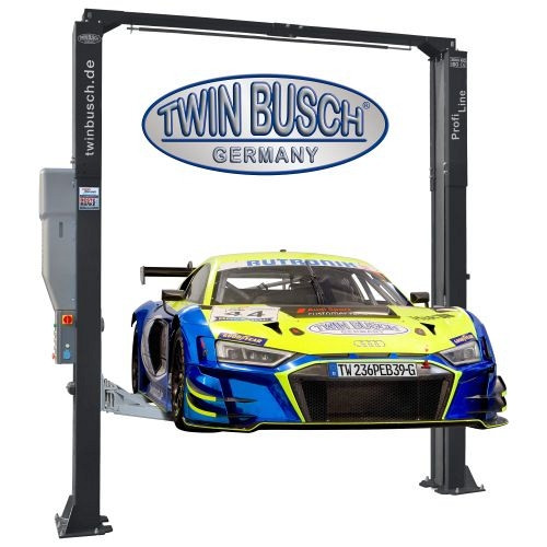 Twin Busch 2 Säulen Hebebühne 3.6 t - barrierefrei - Profi Line - GREY-Line, TW236PEB3.9-400-G