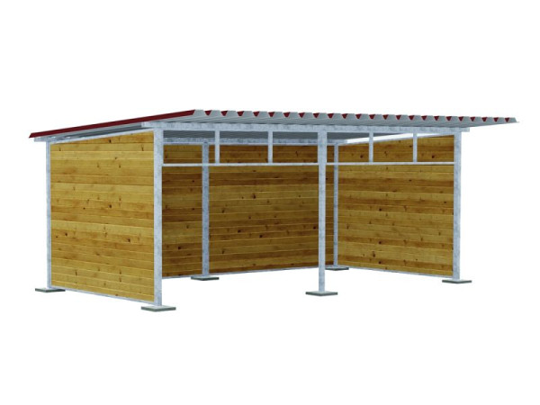 Growi Weidehütte, Breite 10500 mm, Tiefe 3500 mm, 10019890