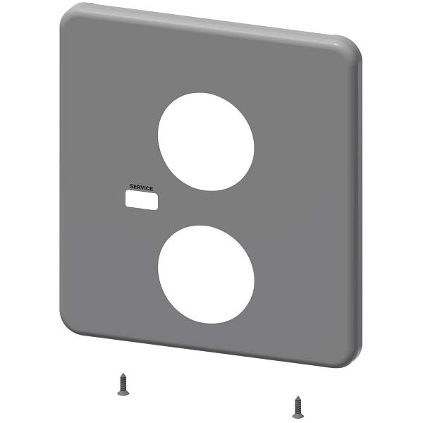 KWC Edelstahlabdeckplatte, F5, 205x225 mm, mit Befestigungsschrauben, 2030052248