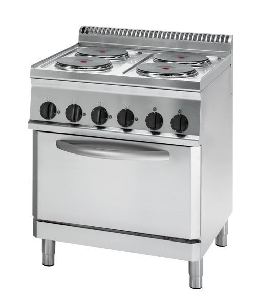 KBS Elektro-Herd 4 Platten Umluft-Elektro-Backofen, 10311013
