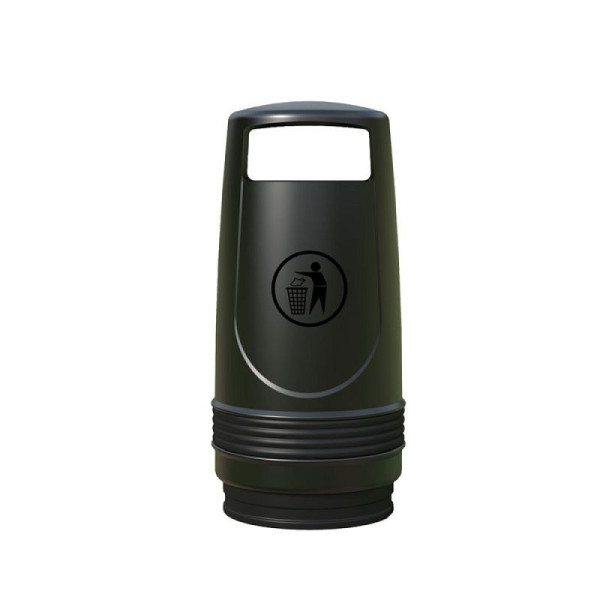 STEIN HGS Merlin, schwarz, MDPE, 490 mm, 83504.0002