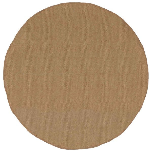 vidaXL Teppich Natur Ø 240 cm Jute, 42010795, 8721288664419