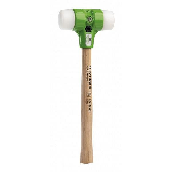 KUKKO Schonhammer "SELECTHOR" NY mit Schlageinsätzen aus Nylon Ø 80 mm (900 mm Gesamtlänge), 3-080112-NY-NY-1
