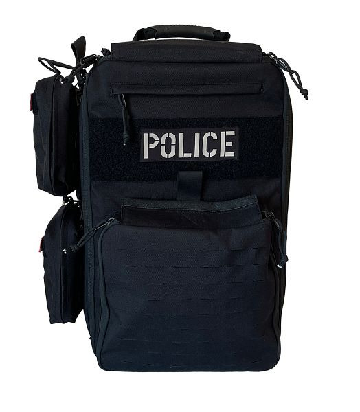 ultraMEDIC COMBAT LIVE SAVER PACK (CLS) - Taktischer Notfallrucksack, schwarz, SAN-5010-SW