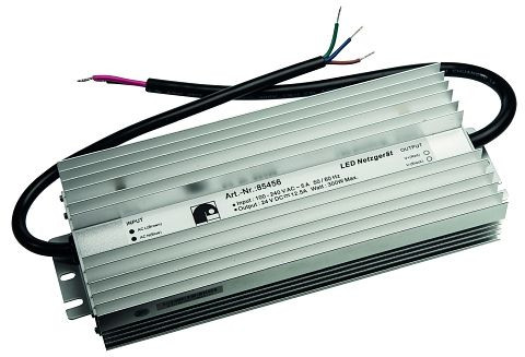 rutec LED-Netzgerät 24V 300W IP67 WITH PFC ACTIV 100-240V AC, 85456
