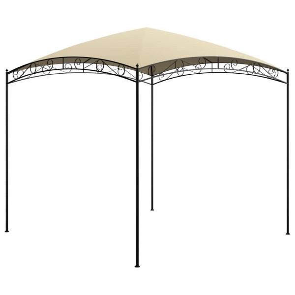 vidaXL Pavillon 3x3x2,65 m Creme 180 g/m², Polyester, 313906