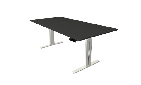 Kerkmann Sitz-/Stehtisch Move 3 fresh, B 2000 x T 1000 mm, elektrisch höhenverstellbar von 720-1200 mm, anthrazit, 10185913