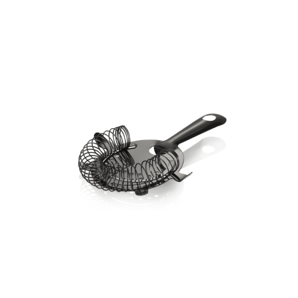 WAS Barsieb, Ø 8 cm, 15 cm, schwarz, Chromnickelstahl, PVD Beschichtung, 1516108