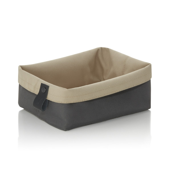 WAS Brottasche FLIP TETRON, 20 x 14 x 9 cm, light grey/light khaki, Tetron, 9391020
