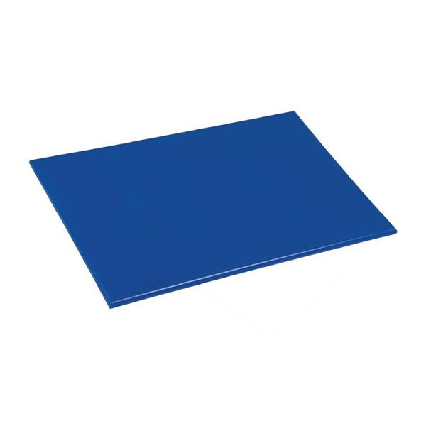 Hygiplas antibakterielles LDPE Schneidebrett blau 450x300x10mm, HC856