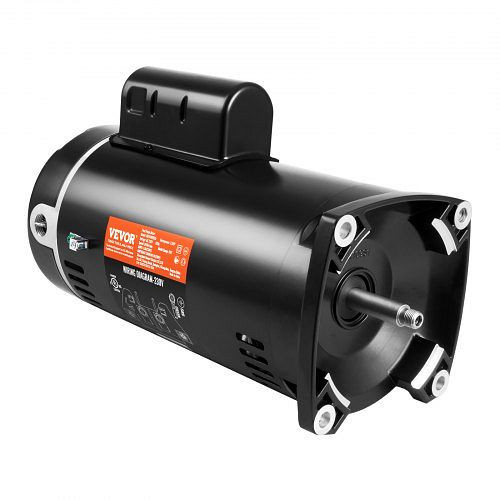 VEVOR 2 PS Poolpumpenmotor, 56Y Rahmen, 230V (7,8 Ampere) 3450 U/min, 60Hz, 1,3 Betriebsfaktor, 50μF/250V Kondensator, YCBDJ2HP56Y2APAN8V9