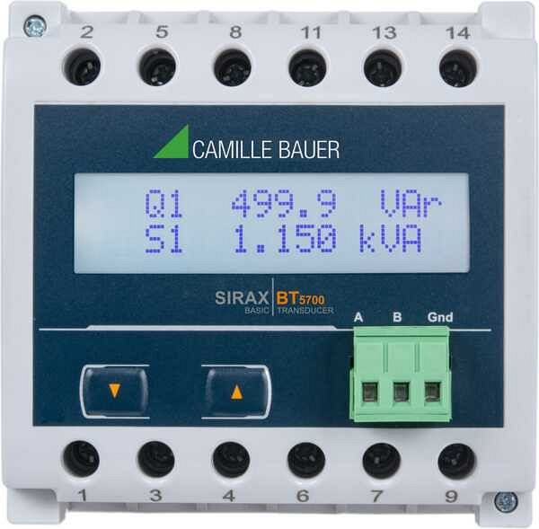 Gossen Metrawatt Multi-Messumformer, RS485, LCD-Display, 175134
