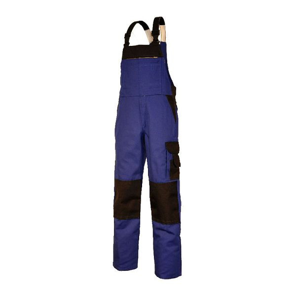 EIKO Latzhose, Cordura-Knie, Farbe: kornblau / schwarz abgesetzt, Größe: 50, 4957_59_50